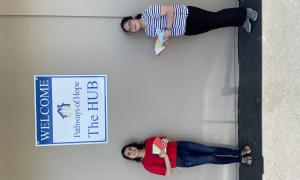 Card Delivery at Pathways of Hope